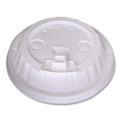Cup Lids | WinCup 222061 Dome Plastic Lids for 12 oz to 24 oz Hot Cups and Bowls - White (1000/Carton) image number 0