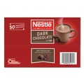Cocoa | Nestle 12096919 0.71 oz. Hot Cocoa Mix - Dark Chocolate (50/Box) image number 3