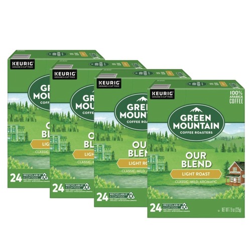 Coffee - Caffeinated | Green Mountain Coffee 5000355594 Coffee K-Cups - Our Blend (96/Carton) image number 0