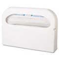 Toilet Seat Cover Dispensers | HOSPECO HG-1-2 Health Gards 16 in. x 3.25 in. x 11.5 in. Half-Fold Toilet Seat Cover Dispenser - White (2/Box) image number 1