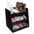 Condiment Organizers | Vertiflex Commercial Grade VFC-1515 14.5 in. x 11.75 in. x 15 in. Vertical Condiment Organizer - Black image number 0