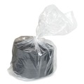 Plates | Pactiv Corp. YMI6E 6 in. Diameter Plate Meadoware Impact Plastic Dinnerware - Black image number 1