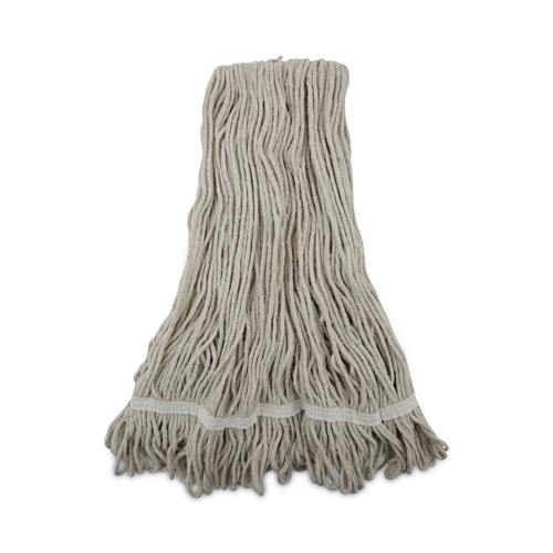 Mop Heads | Boardwalk BWK4024CCT Pro Loop Web/Tailband Cotton Wet Mop Head (12/Carton) image number 0