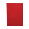 Floor Pads-Cleaning, Buffing & Polishing | Boardwalk 7100115809 20 in. x 14 in. Buffing Floor Pads - Red (10/Carton) image number 0