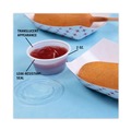Cups | Pactiv Corp. YS200 2 oz. Plastic Portion Cup - Translucent (2400/Carton) image number 8