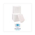 Food Containers & Lids | Boardwalk BWK30LAG300 3 lbs. Capacity Paper Food Baskets - Red/White (500/Carton) image number 5