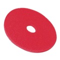 Floor Pads-Cleaning, Buffing & Polishing | 3M 5100-14 14 in. Low-Speed Buffer Floor Pads - Red (5/Carton) image number 1