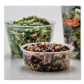 Food Containers & Lids | Fabri-Kal 000000000009505102 4.6 in. Diameter x 3 in. h 16 oz Microwavable Plastic Deli Containers - Clear (500/Carton) image number 3