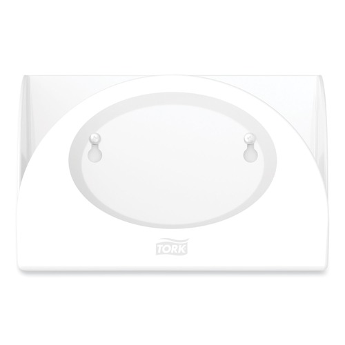 Towel Dispensers | Tork 655300 8.42 in. x 4.22 in. x 5.74 in. Small Bracket Wiper Dispenser - White image number 0