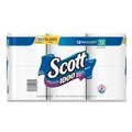 Perforated Roll & Hand Towels | Scott 10060 1-Ply 4.1 in. x 3.7 in. Septic Safe Toilet Paper - White (48/Carton) image number 2
