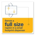 Dispenser Napkins | Tork DX806E Xpressnap Fit 2-Ply 6.5 in. x 8.39 in. Interfold Dispenser Napkin - Natural (120/Pack, 36 Packs/Carton) image number 7