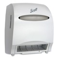 Towel Dispensers | Scott 48858 Essential 12.7 x 9.57 x 15.76 Electronic Hard Roll Towel Dispenser - White (1/Carton) image number 0