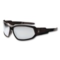 Eye Protection | Ergodyne 56080 Skullerz Loki Nylon/Polycarb Safety Glasses/Goggles - Black Frame/Indoor/Outdoor Lens image number 0