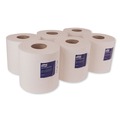 Perforated Roll & Hand Towels | Tork 121204 Centerfeed 7.6 x 11.8 2-Ply Hand Towel - White (6/Carton) image number 3