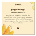 Laundry Detergents | Method 359699 14.8 oz. Bottle Fragrance Booster Beads - Ginger Mango Scent (6/Carton) image number 4