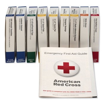 First Aid Only 740010 ANSI Compliant 10 Person First Aid Kit Refill (65-Pieces/Kit)