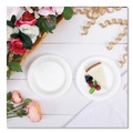 Plates | Dart 6PWCR Concorde 6 in. Diameter Foam Plate - White (1000/Carton) image number 6