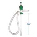 Water & Solvent Pumps | Boardwalk 516116 46 in. 5 GPM Plastic Drum Pump - Clear (25/Carton) image number 2