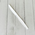 Disposable Knives | Boardwalk BWKKNIFEWHPSIW Heavyweight Wrapped Polystyrene Knife Cutlery - White (1000/Carton) image number 4