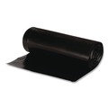 Low-Density Trash Bags | Earthsense Commercial 1507100 33 in. x 39 in. 33-Gallon 1.25 mil. Linear Low Density Recycled Can Liners - Black (100/Carton) image number 2