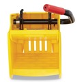 Buckets & Wringers | Rubbermaid Commercial 2064915 WaveBrake 2.0 Plastic Side-Press Wringer - Yellow image number 1