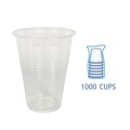 Cups | Boardwalk BWKWRAPCUP 9 oz Translucent Individually Wrapped Plastic Cold Cups (1000/Carton) image number 5