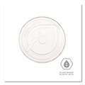 Cup Lids | Eco-Products EP-FLCC GreenStripe 9 to 24 oz. Renewable and Compost Cold Cup Flat Lids - White (1000/Carton) image number 2