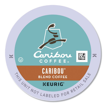 Caribou Coffee 5000330135 Coffee K-Cups - Caribou Blend (24/Box)