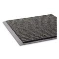 Floor Mats | Crown NR 0046GY 48 in. x 72 in. Polypropylene Needle Rib Wipe and Scrape Mat - Gray image number 2