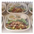 Food Containers & Lids | World Centric BQLCS24 8.8 in. x 8.8 in. PLA Lids for Fiber Bowls - Clear (200/Carton) image number 2