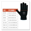 Work & Welding Gloves | Ergodyne 17636 ProFlex 7501 Coated Waterproof Winter Gloves - 2X-Large Gray (1-Pair) image number 7