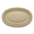 Food Containers & Lids | World Centric BO-SC-UBB-LFP 32 oz 9.7 x 5.3 x 1.6 Fiber Paper Burrito Bowls - Natural (300/Carton) image number 1