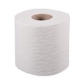 Perforated Roll & Hand Towels | Boardwalk B6170 1-Ply Septic Safe Toilet Tissue - White (96/Carton) image number 1