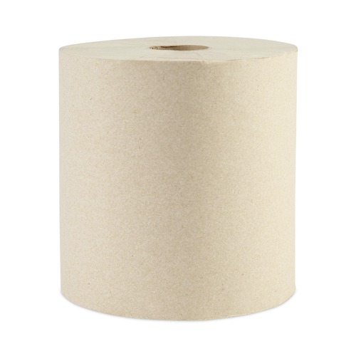 Perforated Roll & Hand Towels | Boardwalk WPBWK32GREEN 8 in. x 800 ft. 1-Ply Green Xtra Roll Towels - Natural (6/Carton) image number 0