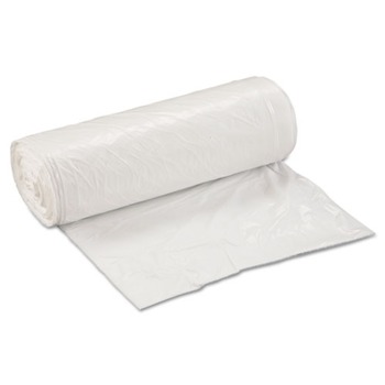 JANITORIAL | Inteplast Group WSL3036XHW 30 Gallon.8 mil 30 in. x 36 in. Low Density Can Liner - White (200/Carton)
