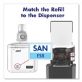Hand Sanitizer Dispensers | PURELL 7724-01 ES8 5.25 x 8.56 x 12.13 1,200 mL Touch Free Hand Sanitizer Dispenser - Graphite (1/Carton) image number 6