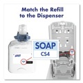 Soap Refills | PURELL 5174-04 1250 ml Fragrance-Free HEALTHY SOAP Mild Foam for CS4 Dispensers (4/Carton) image number 4