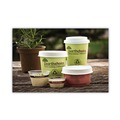 Food Containers & Lids | Pactiv Corp. PHSC16ECDI EarthChoice Compostable 16 oz. 3.63 in. Diameter x 3.88 in. Height Paper Soup Cup - Large, Green image number 7