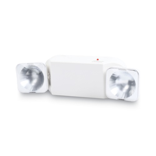 Lamps | Tatco 70012 12.75 in. x 4 in. x 5.5 in. Swivel Head Twin Beam Emergency Lighting Unit - White image number 0