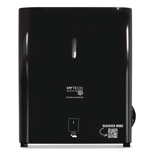 Towel Dispensers | Papernet 419483 11.8 x 9.8 x 14.2 Hy Tech Automatic Towel Dispenser - Black (1/Carton) image number 0