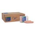 Cleaning Cloths & Wipes | Tork 192293 11.75 in. x 14.75 in. 1-Ply Small Pack Foodservice Cloth - Unscented/Red/Red Stripe (4/Carton) image number 0