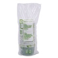 Food Containers & Lids | Eco-Products EP-BSC12-WA 4.05 in. x 2.5 in. 12 oz. World Art Renewable and Compostable Paper Food Container - Green (500/Carton) image number 3