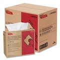 Perforated Roll & Hand Towels | Cascades PRO W430 9.75 in. x 16.5 in. Tuff-Job Double Recrepe Wipers - White (8 Boxes/Carton) image number 0