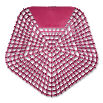 Boardwalk WCBX-P-010I010I-01-AAS80- 0.11 oz Anti-Splash Urinal Screen - Apple Cinnamon Scent/Red (10/Carton)