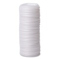 Cup Lids | Eco-Products EP-ECOLID-W 10 - 20 oz. EcoLid Renewable/Compostable Hot Cup Lid - White (800/Carton) image number 0