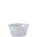 Cups | Dart P200N 2 oz. Polystyrene Portion Cups - Translucent (2500/Carton) image number 0