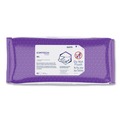 Cleaning Cloths & Wipes | Kimtech 06070 W4 PreSat 1-Ply 9 in. x 11 in. 70% IPA Alcohol Wipers - White (10/Carton) image number 1