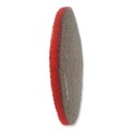 Floor Pads-Stripping | SC Johnson 311174 13 in. Diameter EZ CARE Heavy Duty Scrub Pad - Red/Gray (5/Carton) image number 3