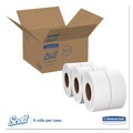 Toilet Tissues | Scott 07827 Essential 3.55 in. x 2000 ft. 2-Ply Septic Safe JRT Extra Long Bathroom Tissue - White (6 Rolls/Carton) image number 4