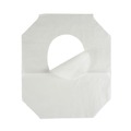 Toilet Seat Covers | Boardwalk BWKK1000B 14.17 in. x 16.73 in. Premium Half-Fold Toilet Seat Covers - White (250/Sleeve, 4 Sleeves/Carton) image number 3